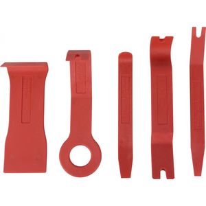 Carpoint - Bekledingshevels - Set van Vijf - Kunststof