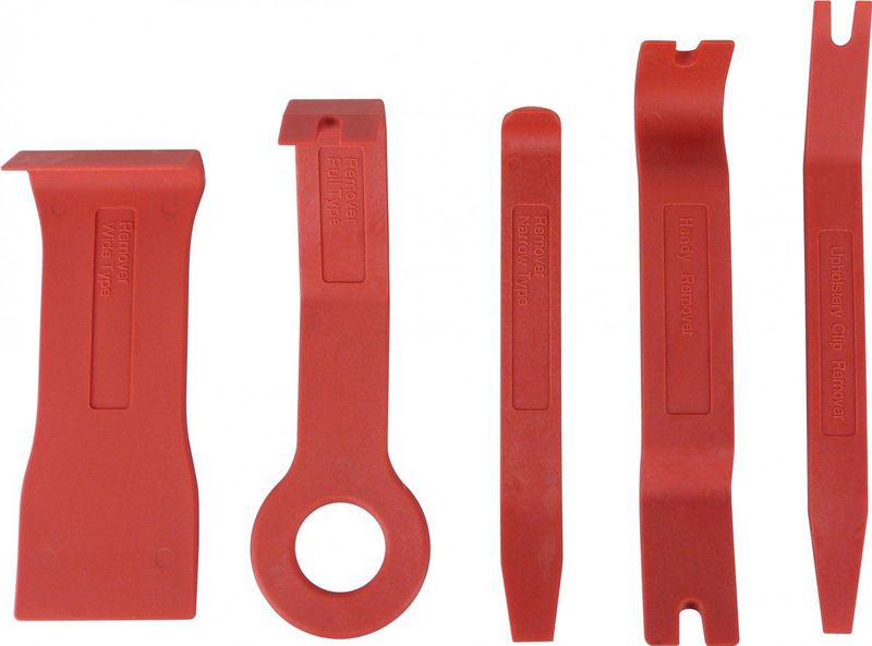 Carpoint - Bekledingshevels - Set van Vijf - Kunststof