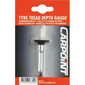 Carpoint - BandenProfielmeter - Zilver - Kunststof/Aluminium