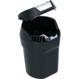 Carpoint - Auto-Asbak - Zwart - Kunststof - Met Deksel