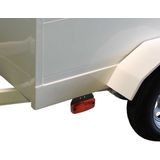 Carpoint - Zijlamp - Zwart - Kunststof - Geïntegreerde LED Verlichting