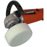 Carpoint - Polijstpad - Wit - Voor Poetsmachine - 15 cm Diagonaal - Medium Hard