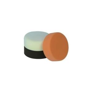 PolijstsPads Assortiment - 150 mm - Zwart/Wit/Oranje - 3 Stuks