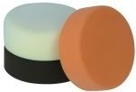PolijstsPads Assortiment - 150 mm - Zwart/Wit/Oranje - 3 Stuks