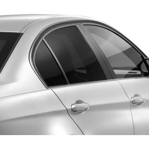 Carpoint - Raamfolie - Zwart - PVC - 200 x 76 cm