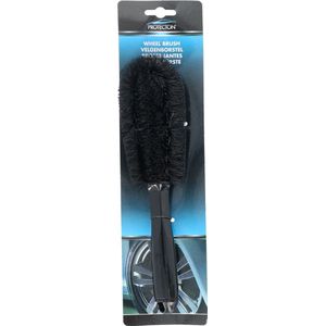 Protecton - Velgenborstel - Zwart - Hoogwaardige Borstel voor Velgen
