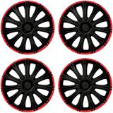 Wieldoppen - Zwart - Nero R - Wieldoppenset - 14 inch - 4 Stuks