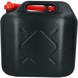 Carpoint - Jerrycan - Zwart - Kunststof - 20 Liter