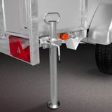 Carpoint - Aanhanger Steunpoten Set - Trailer Steunpotenset - Compleet met Neuswielklemmen en Montageprofielen