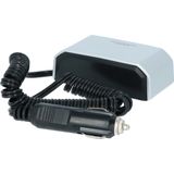 Carpoint - 2-Weg Stekkerdoos - 2x12 Volt - 1x USB - 130 cm Kabellengte