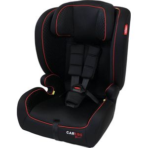 Carkids - Jessie - Autostoeltje - Zwart/Rood - I-Size - ISOFIX
