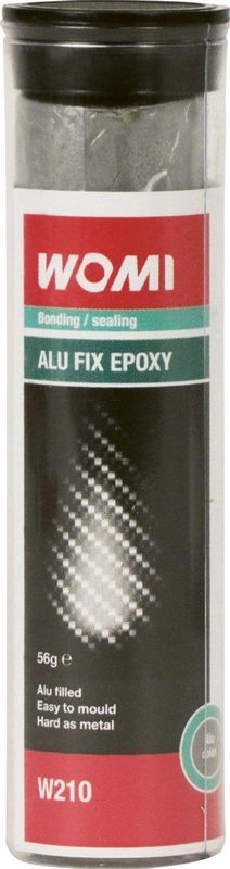 Womi - Alu Fix Epoxy W210 - Reparatiemiddel - Grijs - 56 Gram
