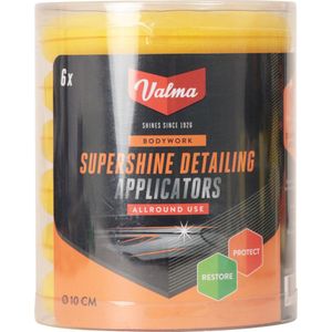 Valma - Supershine Detailing Applicators - Krasvrije Applicators - 6-Pack