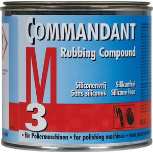 Commandant - Polijstpasta - 500 Gram - Geschikt voor Polijstmachine