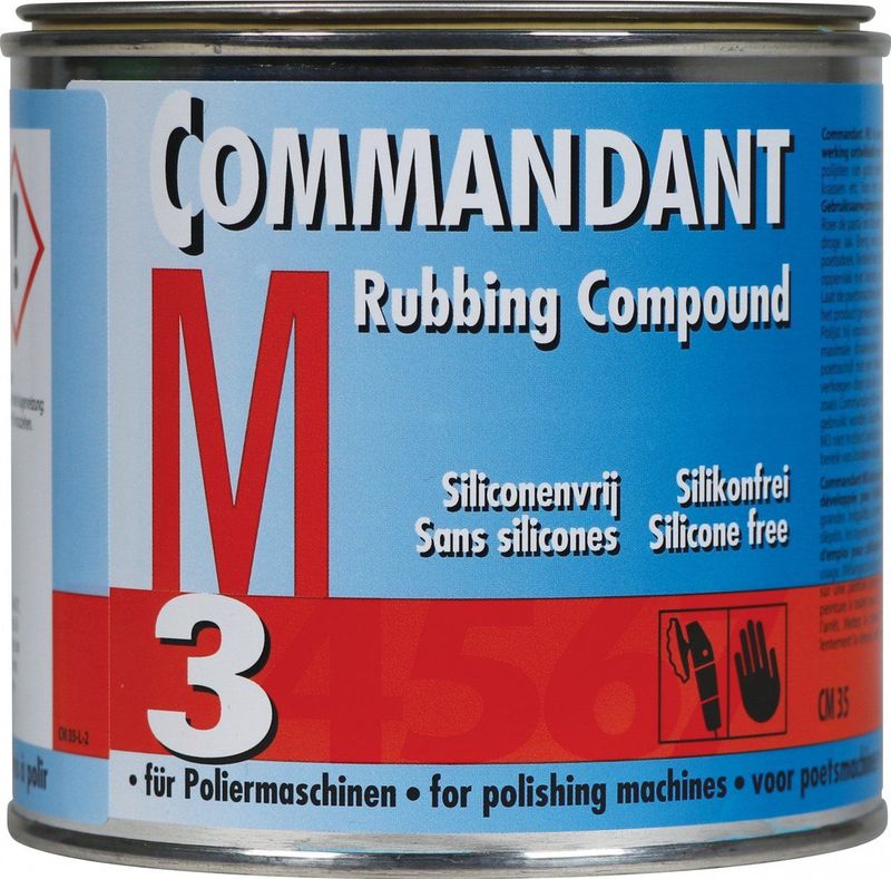 Commandant - Polijstpasta - 500 Gram - Geschikt voor Polijstmachine