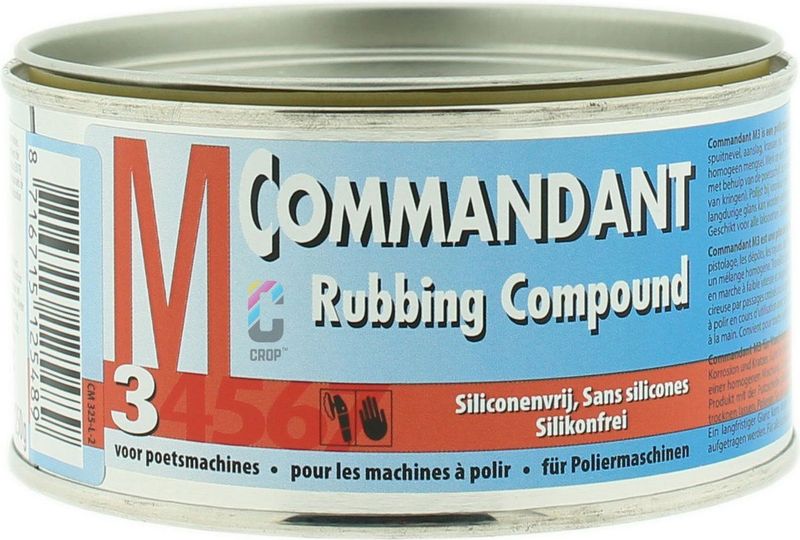 Commandant - Polijstpasta - 500 Gram - Geschikt voor Polijstmachine