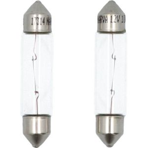 Carpoint Premium Autolampen 12V T10 - Set van 2 - Helder Licht - Duurzaam - Eenvoudig te Installeren -