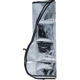 Carpoint - IJsdekens - Trapezium Vorm - Zwart - Reflecterend Aluminium