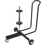 Carpoint - Wielstandaard - Zwart - Aluminium