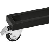 Carpoint - Wielstandaard - Zwart - Aluminium