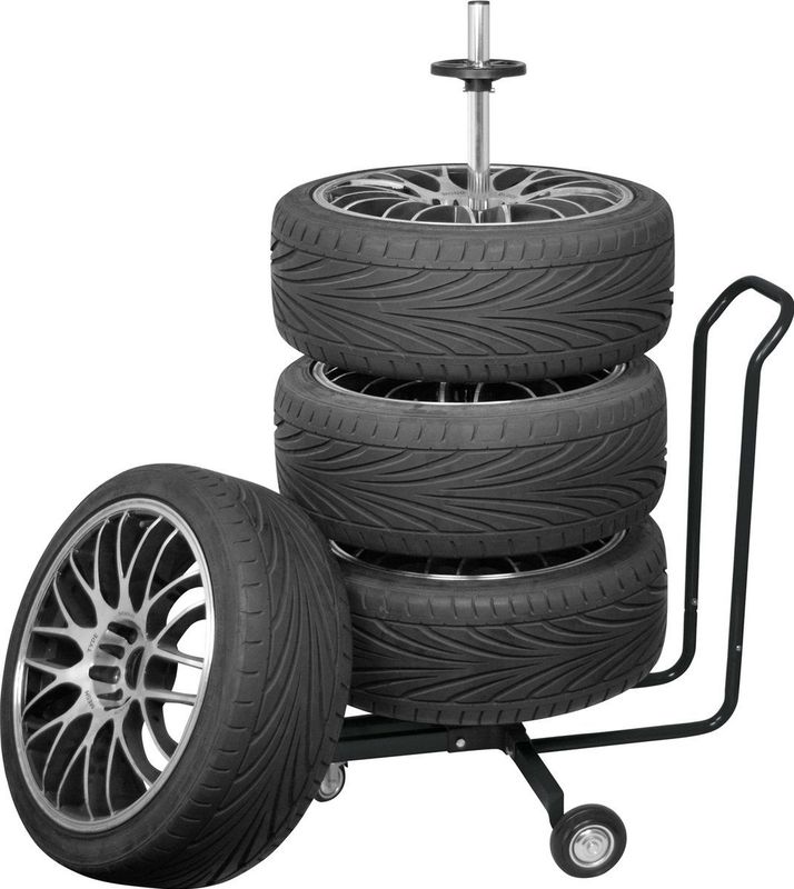 Carpoint - Wielstandaard - Zwart - Aluminium