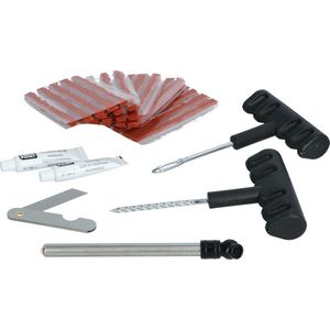 Carpoint - Bandreparatieset 31-delig - Inclusief Bandenspanningsmeter - In Handige Opbergkoffer