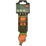 Carpoint Spanband met Ratel en Haken 3 Meter