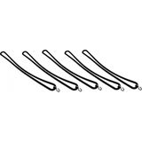 Carpoint - Bevestigingsrubbers - Zwart - 5 Stuks - 40cm