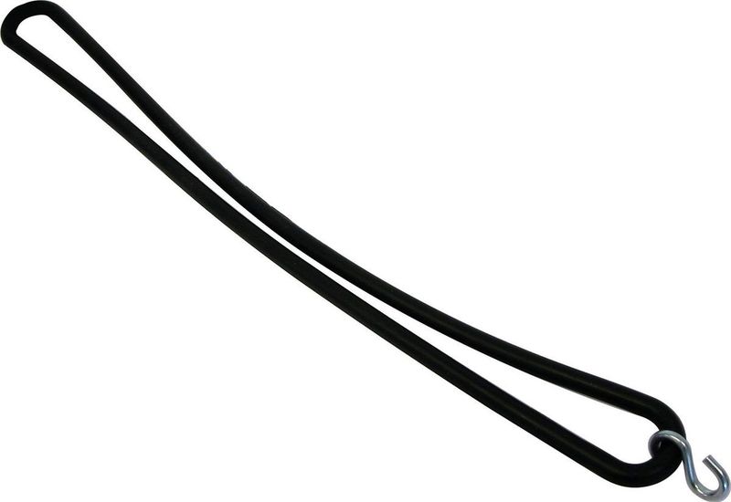 Carpoint - Bevestigingsrubbers - Zwart - 5 Stuks - 40cm