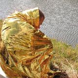 Carpoint - Reddingsdeken - Goud/Zilver - 210 x 160 cm