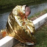 Carpoint - Reddingsdeken - Goud/Zilver - 210 x 160 cm