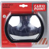 Carpoint - Dodehoekspiegel - Zwart - Kunststof - 10x14 cm