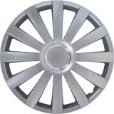 Gorecki - Spider Pro - Wieldoppen - Zilverkleurig - Set van 4 - ABS Kunststof