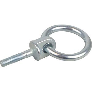Carpoint - Ring met Bout - Zilver - Metaal - Voor Paardentrailers