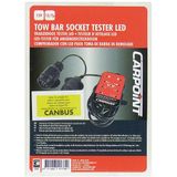 Carpoint - Stekkerdoos Tester - 12V - 330 cm Kabel - Zwart