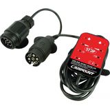 Carpoint - Stekkerdoos Tester - 12V - 330 cm Kabel - Zwart