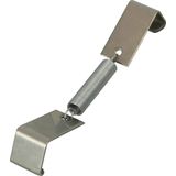 Carpoint - KentekenplaatKlemmen Set 4-Delig - Chroom - Metaal