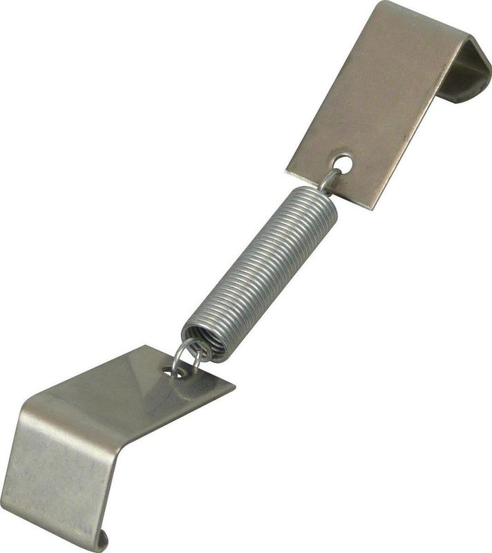 Carpoint - KentekenplaatKlemmen Set 4-Delig - Chroom - Metaal