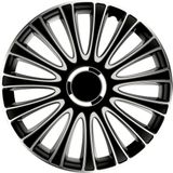 Gorecki - Wieldoppenset Lemanspro - Zilver/Zwart - 16 Inch - ABS Kunststof