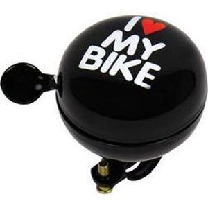 Dresco - Dingdong Fietsbel - Zwart - 8cm