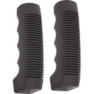 Dresco - Handgrepen - Zwart - PVC - 2st