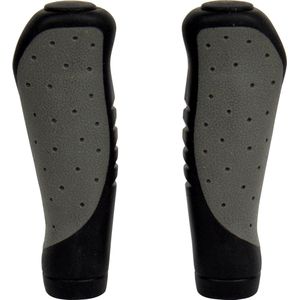 Dresco - Handvatten Ergonomisch - Zwart - Materiaal: Rubber