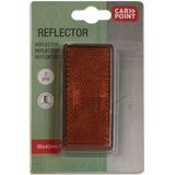 Carpoint - Reflectoren - Oranje - Kunststof - E-Keur - 86x40mm - 2 Stuks