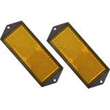 Carpoint - Reflector - Oranje - Plexiglas - Set van 2