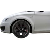 Carpoint - VR Carbon - Wieldoppenset - Zwart - Carbon - Set van 4