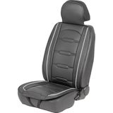 Carpoint - Madrid - Autostoelkussen - Zwart / Grijs - Water- en Vuilafstotend