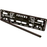 Carpoint - Langwerpig Kunststof Kentekenplaathouder - Rood - Geschikt voor Europees Model