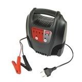 Carpoint - 6A Acculader - Zwart - Kunststof - Voor 6/12V Accu