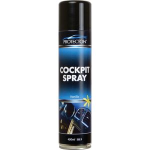 Protecton - Cockpitspray - Zwart - Aluminium - 400ml