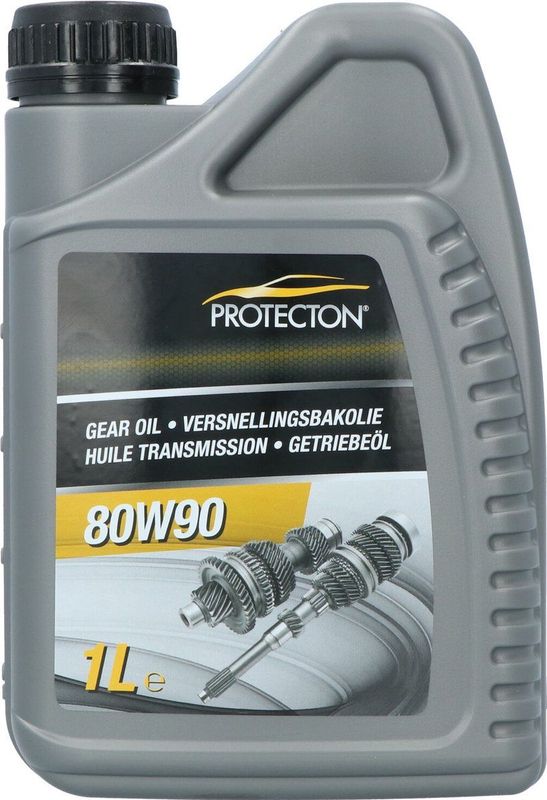 Protecton - Versnellingsbakolie - 80W-90 - Grijs - Kunststof - 1 Liter